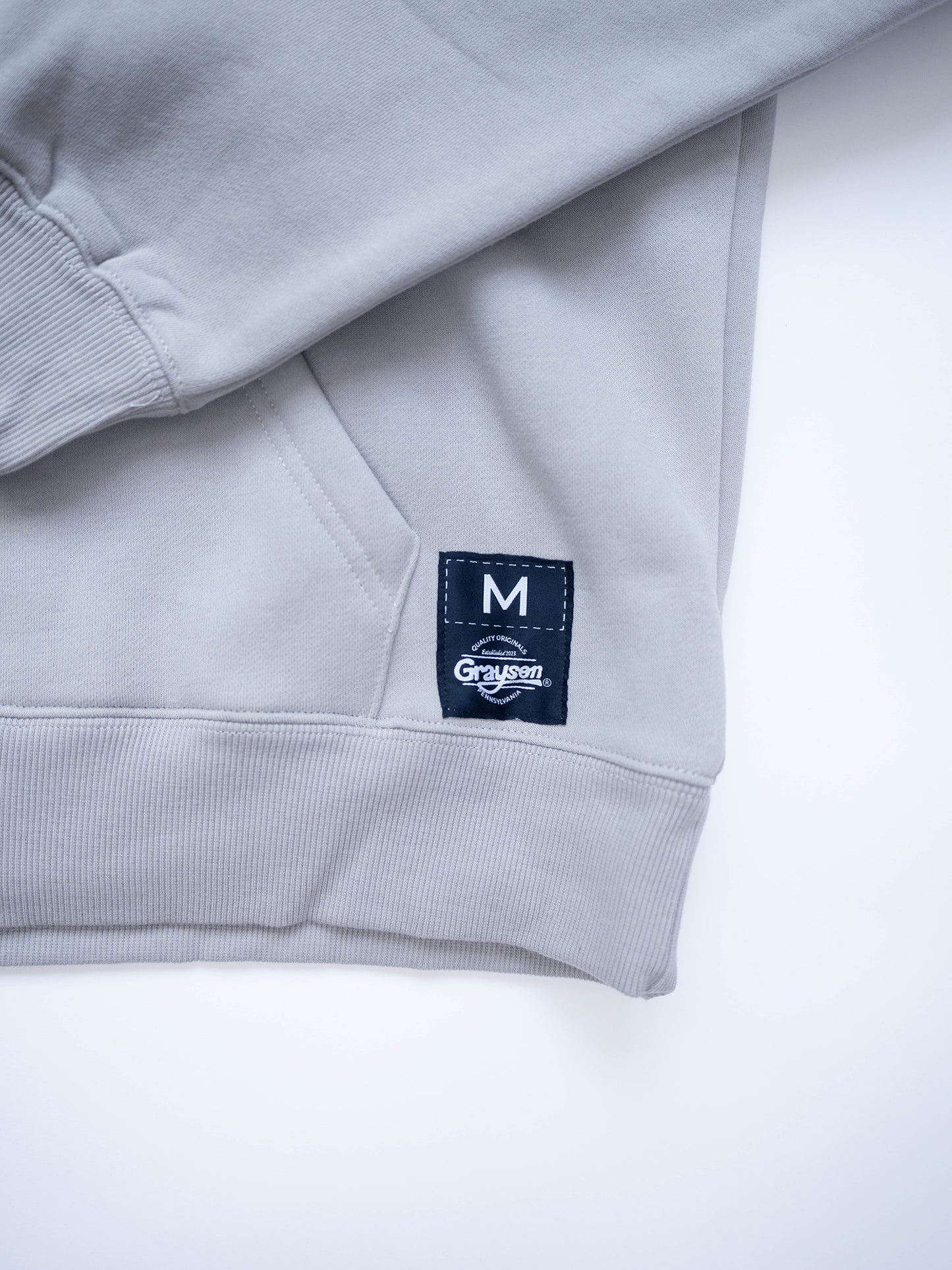 Grey Grayson Hooded Sweatshirt